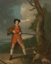 Portrett av en idrettsmann, muligens Robert Rayner