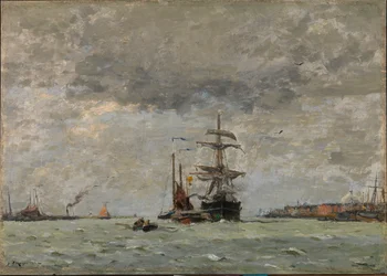 Inngang til havnen