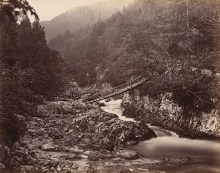 Miner#39;s Bridge, Wales, ca. 1858 (bilde)