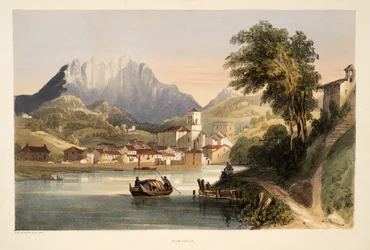 Renteria, fra Skisser av landskap i Spanias baskiske provinser med et utvalg av nasjonal musikk, utgitt 1838