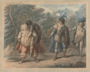 Falstaff som bærer Dead Hotspur