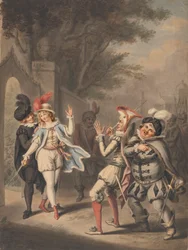 Duellen: "Twelfth Night," Act III, Scene IV