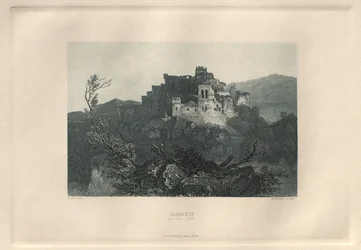 Det pittoreske og romantiske Rheinland: Dhaun på Nahe, 1928.