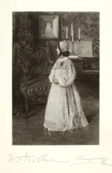 Kunstnerens datter Alice