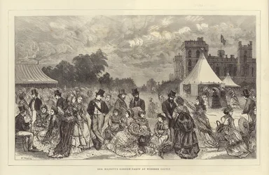 Hennes Majestets hagefest på Windsor Castle