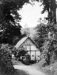 En hytte i Radnorshire, Wales, 1924-1926.