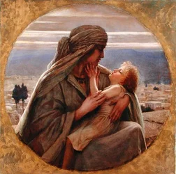 En kveld i Nasaret (olje på lerret)