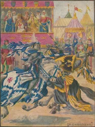 Jousting kamp, 1929.
