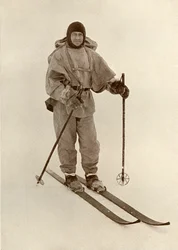 Kaptein Scott på Ski, c19101913, 1913