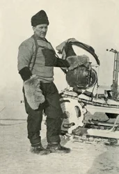 Sjef Stoker Lashly som mottok Albert-medaljen, 1911, 1913