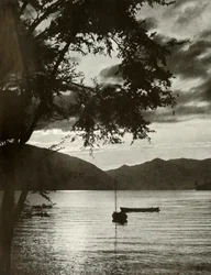 Hvordan komme til innsjøen Chu, 1910.