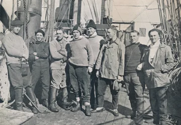 Offiserene på Terra Nova, 1912 Voyage, 1913