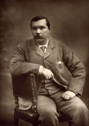 Portrett av Sir Arthur Conan Doyle 1859-1930, 1893.