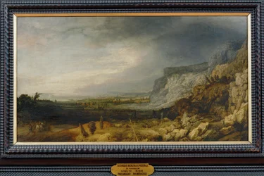 Landskap med fjell