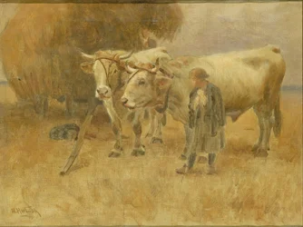Skisse for The Harvesters