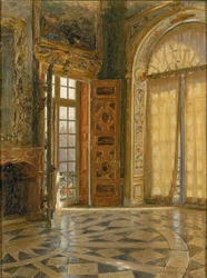 Vestibyle Corner #39;#39;Schleissheim,quot; Prince Regent Luitpold#39;s Palace