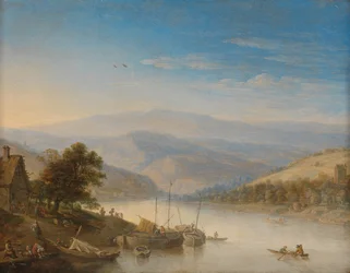 Utsikt over Rhinen nær Andernach