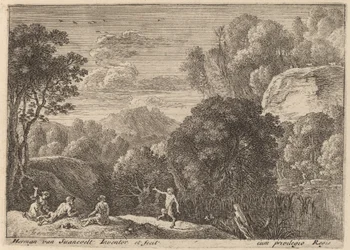En dansende satyr