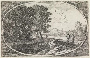 Landskap (nr. 20 fra serien: variae campestrum fantasiae)