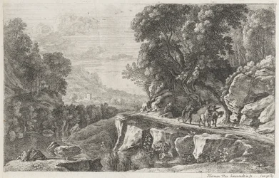 Landskap med to ryttere Four River Landscapes (serietittel)