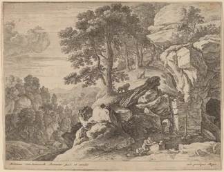 Saint Hieronymus i villmarken