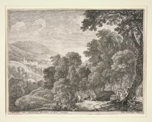 The Cave, fra settet The Flight into Egypt
