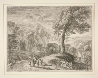 The Large Tree and the Cave, fra settet The Flight into Egypt