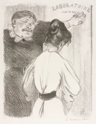 Laboratorium, ca. 1900.