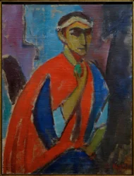 Selvportrett i kostyme (Der Römer)