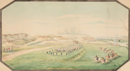 Angrep på general Marcys tog, 1867.