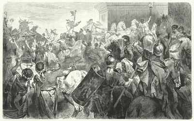 Triumf av Scipio Aemilianus etter ødeleggelsen av Kartago i den tredje puniske krigen, 146 f.Kr.