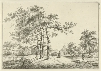 Landskap med mor og barn
