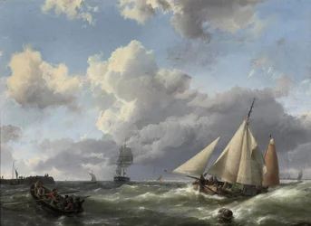 På vei mot havnen