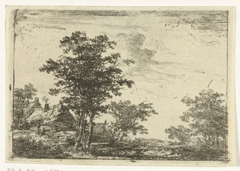 Våningshus med røykeskorstein