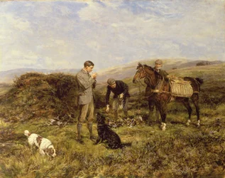 Jakt på skotsk rype, 1901