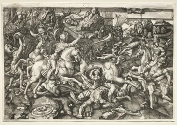 Kamp mellom ryttere, 1523.