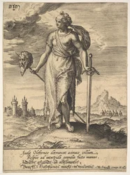 Judith, fra Willem van Haecht, Tyrannorum proemia, 1578, 1578.