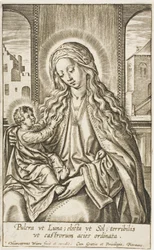 Jomfru Maria og barnet