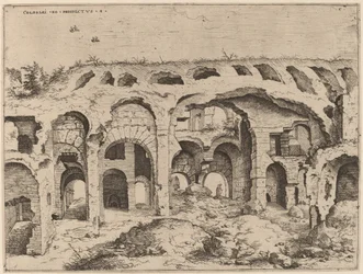 Fjerde utsikt over Colosseum