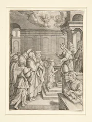The Presentation of the Virgin, fra serien The Life of the Virgin