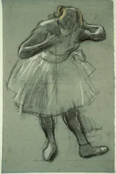 Danser bøyer seg fremover