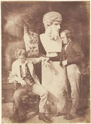 D. O. Hill og professor James Miller