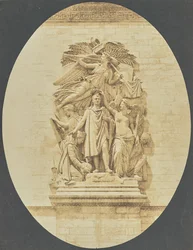 [Detalj av quot;The Triumph of 1810,quot; av Jean-Pierre Cortot, Arc de Triomphe]