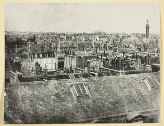 The Roofs of Paris (Utsikt fra rue Castiglione?)