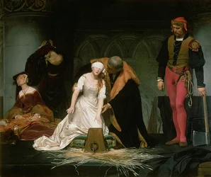 Henrettelsen av Lady Jane Grey, 1833