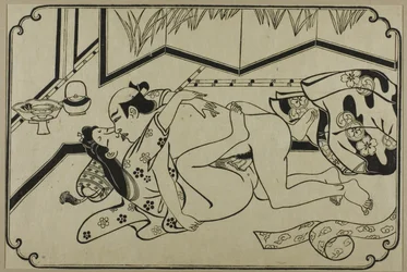 Et ark fra et shunga-album