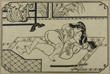 Et ark fra et shunga-album