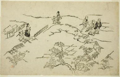 Emon Hill, fra serien "The Appearance of Yoshiwara (Yoshiwara no tei)"