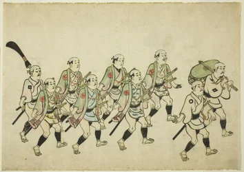 Prosesjon av en Daimyo