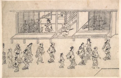 Gatescene i Yoshiwara